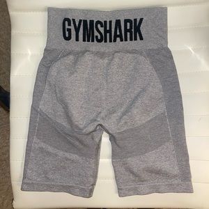 Gymshark flex biker shorts, grey, size S